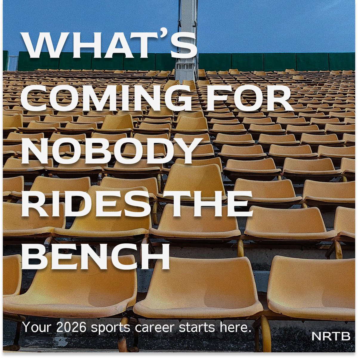 Nobody Rides the Bench (@NRTBsports) / Posts / X