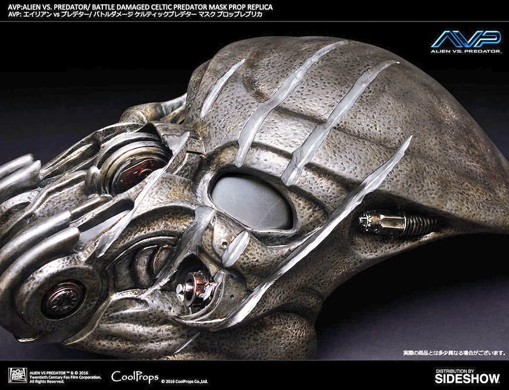 ケルティックプレデター バトルダメージマスク CoolPropsから発売された｢エイリアンVS.プレデター｣ケルティック