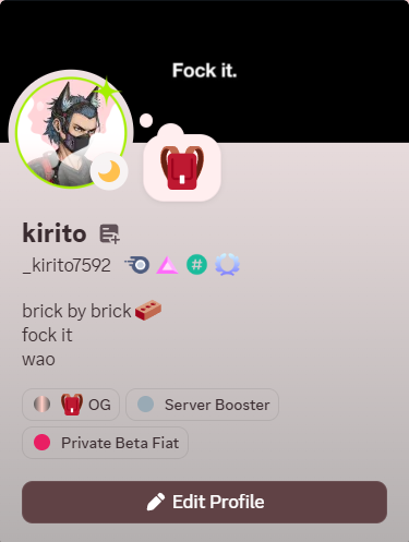 Proud to become an OG on <a href="/Backpack/">Backpack 🎒</a> Fock it🎒