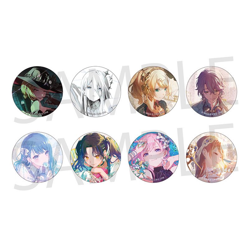 譲渡】プロセカ グリ缶 グリッター缶バッジ 9A 9B 10A 10B 【求】 定価