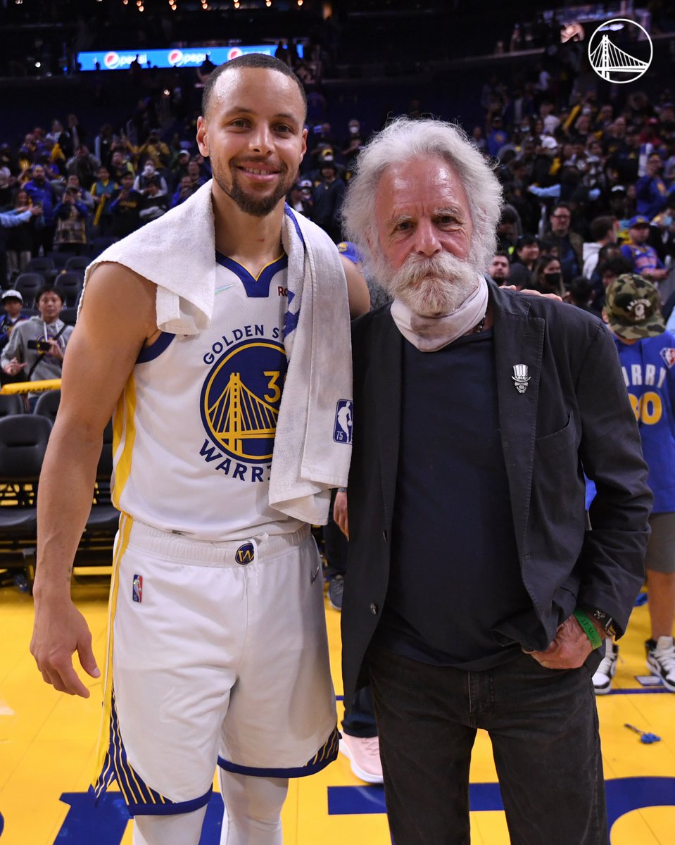 warriors's tweet image. #DubNation joins the entire Bay Area in mourning the loss of Bob Weir.