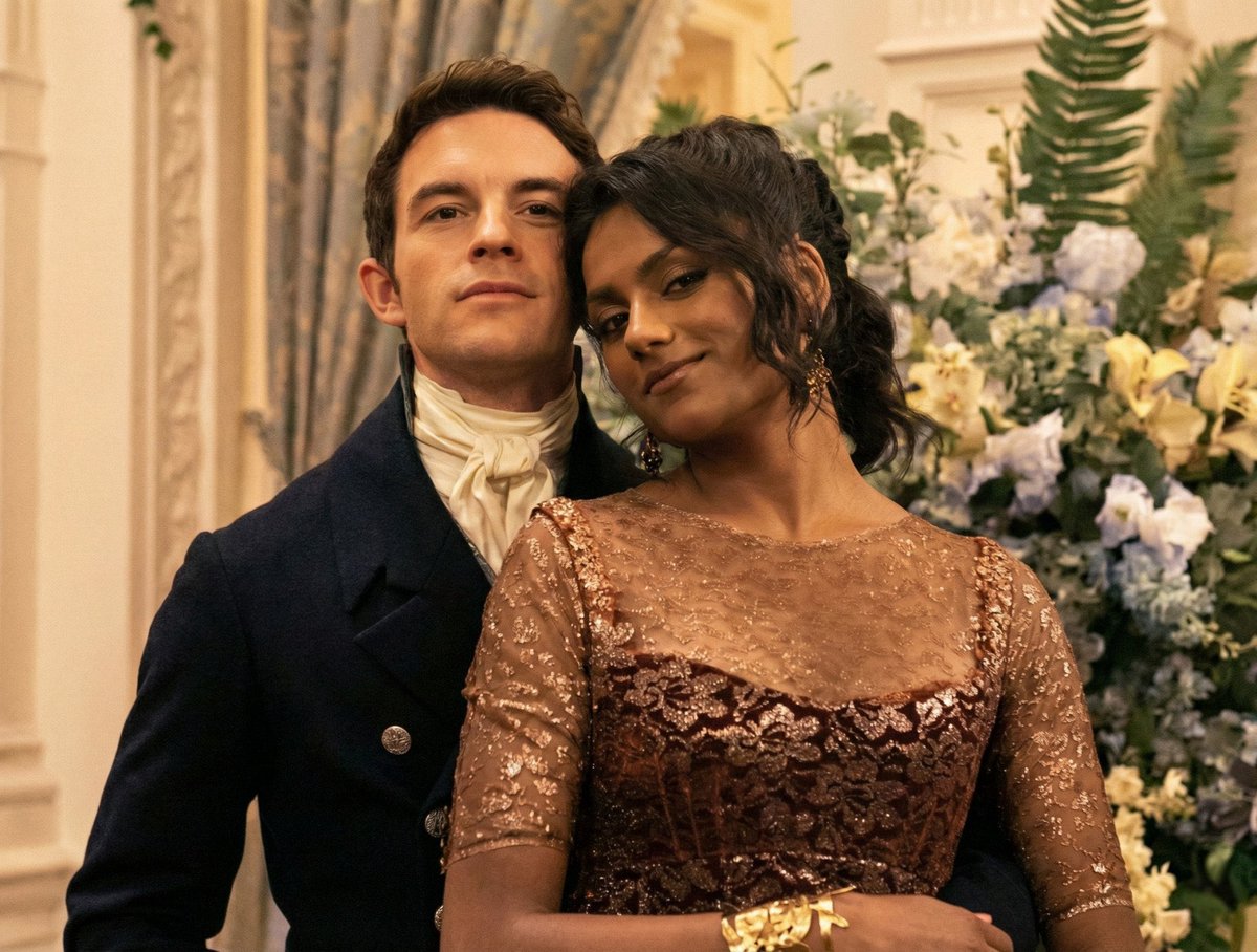 FreshOutTheTon's tweet image. Viscount and Viscountess Bridgerton in the show called Bridgerton