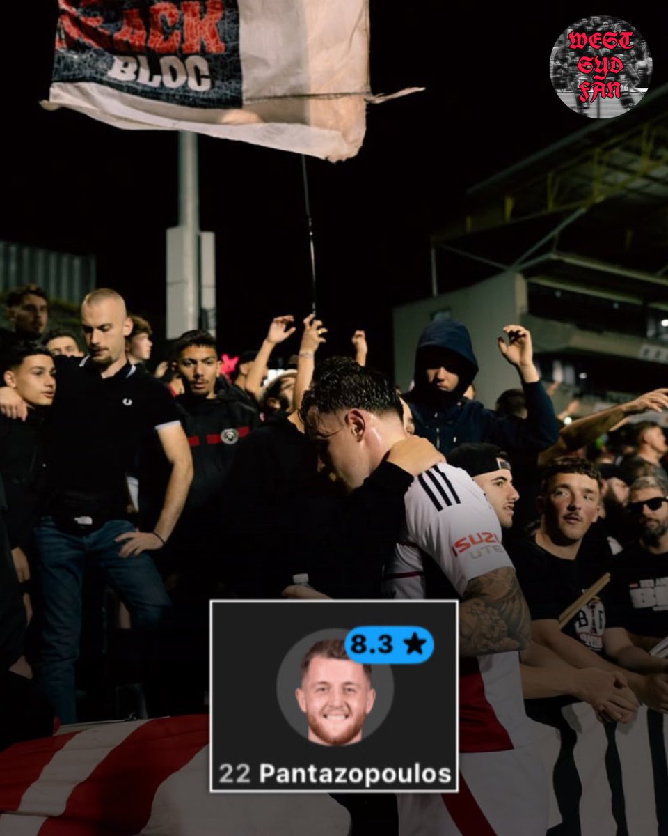 Anthony Pantazopoulos with another Man of the Match performance against Melbourne Victory. 🫡🔥

• 90 Minutes Played 
• 70% Passing Accuracy 
• 73 Touches
• 9 Passes Into Final Third
• 1 Cleared Off The Line
• 16 Clearances 
• 2 Interceptions
• 2 Recoveries