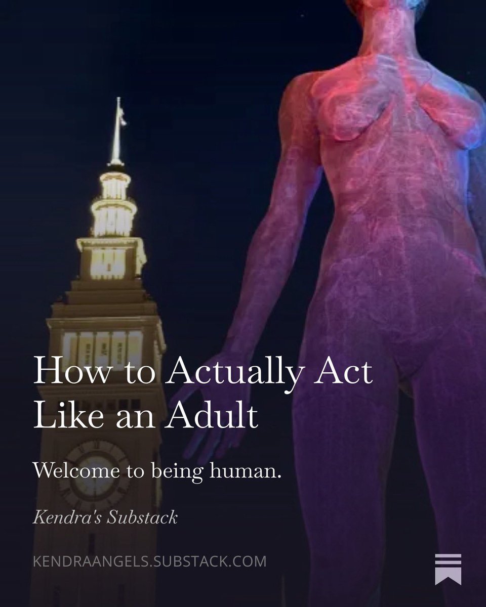 paramour_noir's tweet image. How to actually act like an adult.

open.substack.com/pub/kendraange…
