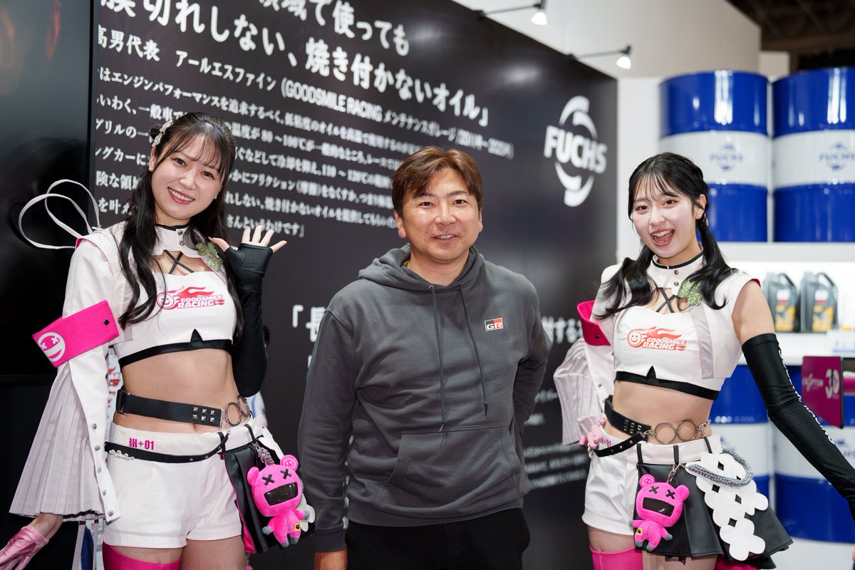 今度は片岡選手が登場！ 片岡選手もこのあとトークショーだそうです