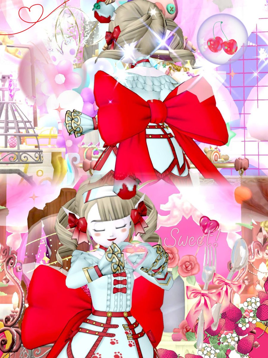 🍒⟡.·୨୧ － ひとくちケーキロリータ🍰 －୨୧