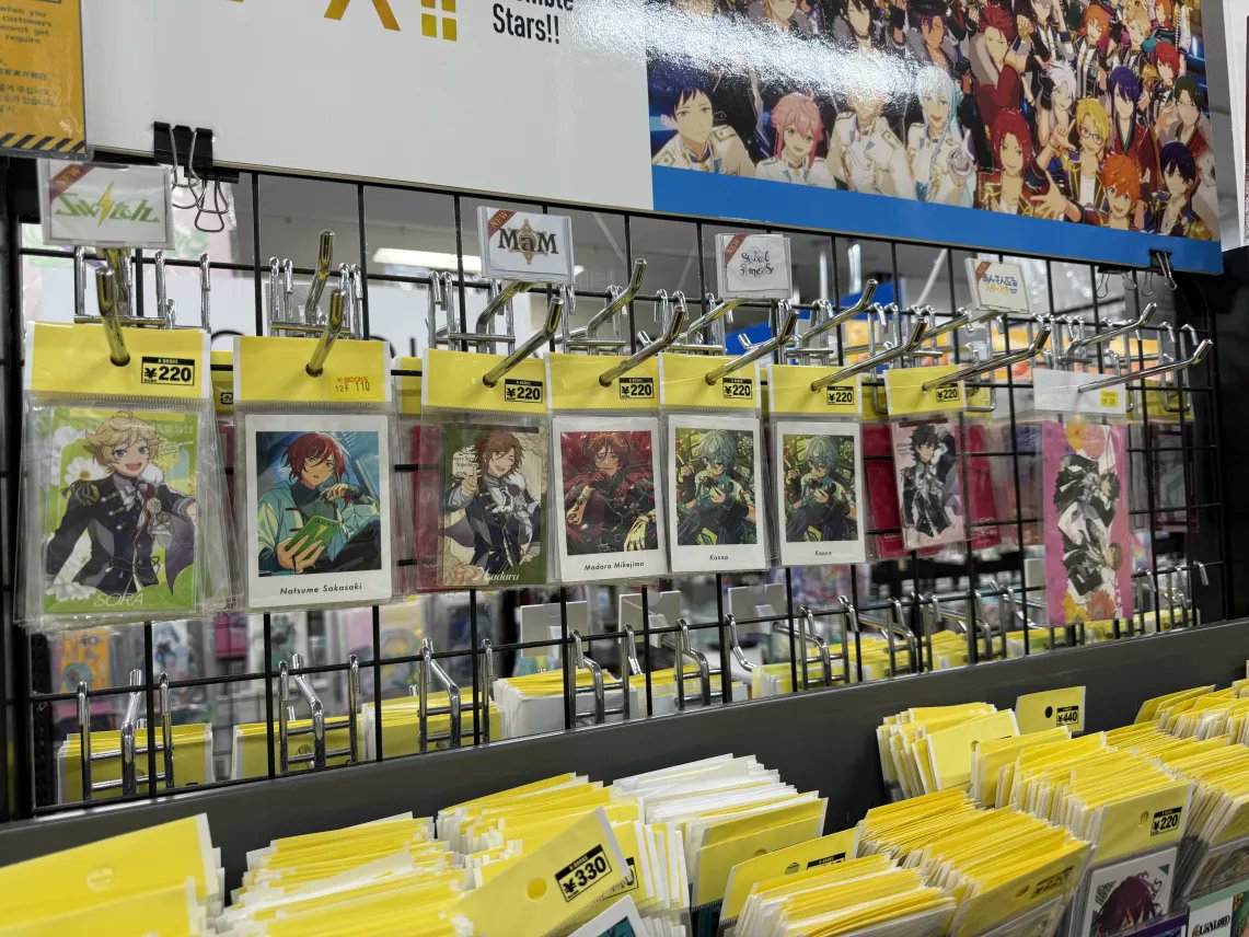 コーナー紹介】 地域最大級のあんスタコーナー大きく展開中です