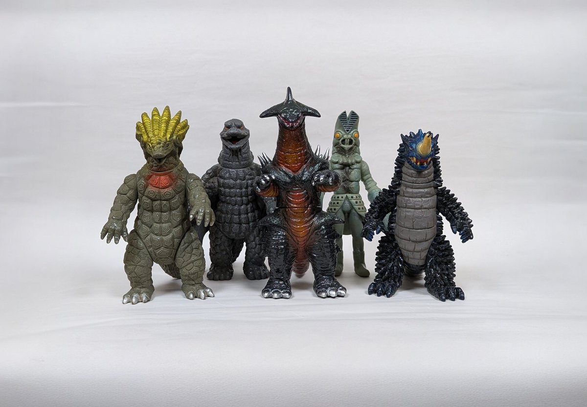 ガモス 残酷怪獣 よかモンシリーズ オクトサイバー ソフビ 未開封 オクトサイバーさんのよかモンシリーズ 残酷怪獣ガモスを開封