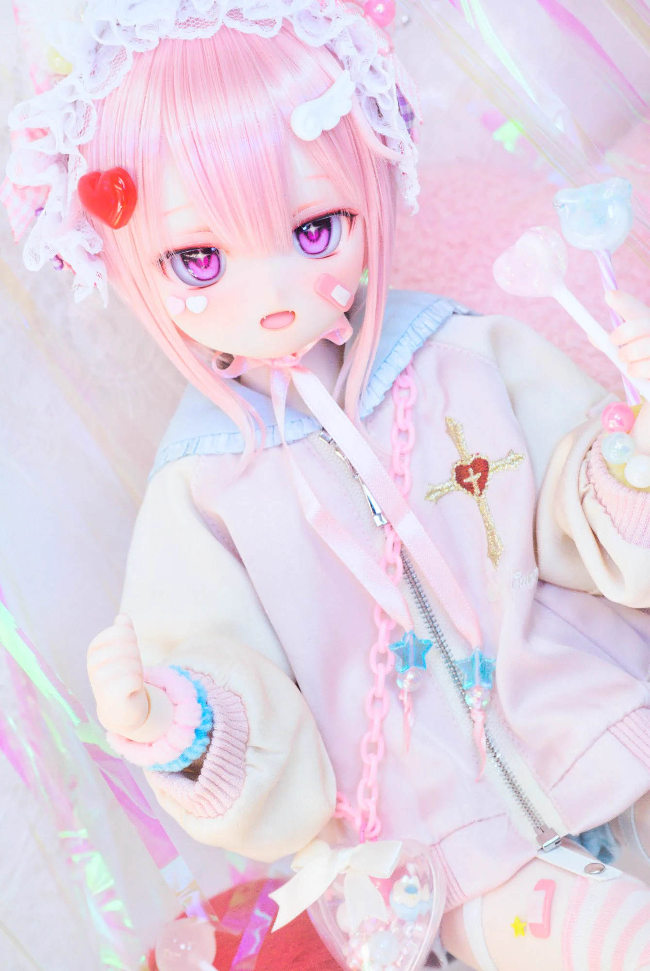 パ*ェ様 ディーラー様製 DDH16カスタムヘッド +衣装+ウィッグ フレッシュ やづ on X: 