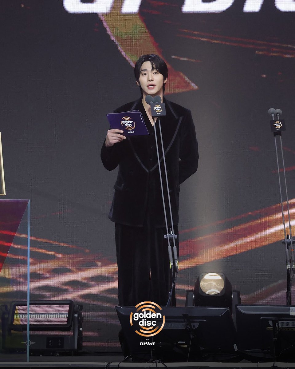 AHNHYOSEOP_TH's tweet photo. The 40th Golden Disc Awards with upbit✨ PRESENTER PHOTO

2026.01.10 อันฮโยซอบในงาน The 40th Golden Disc Awards TAIPEI DOME

#안효섭 #AHNHYOSEOP #อันฮโยซอบ #40GDA #Goldendisc https://t.co/SfSBzYqy4J