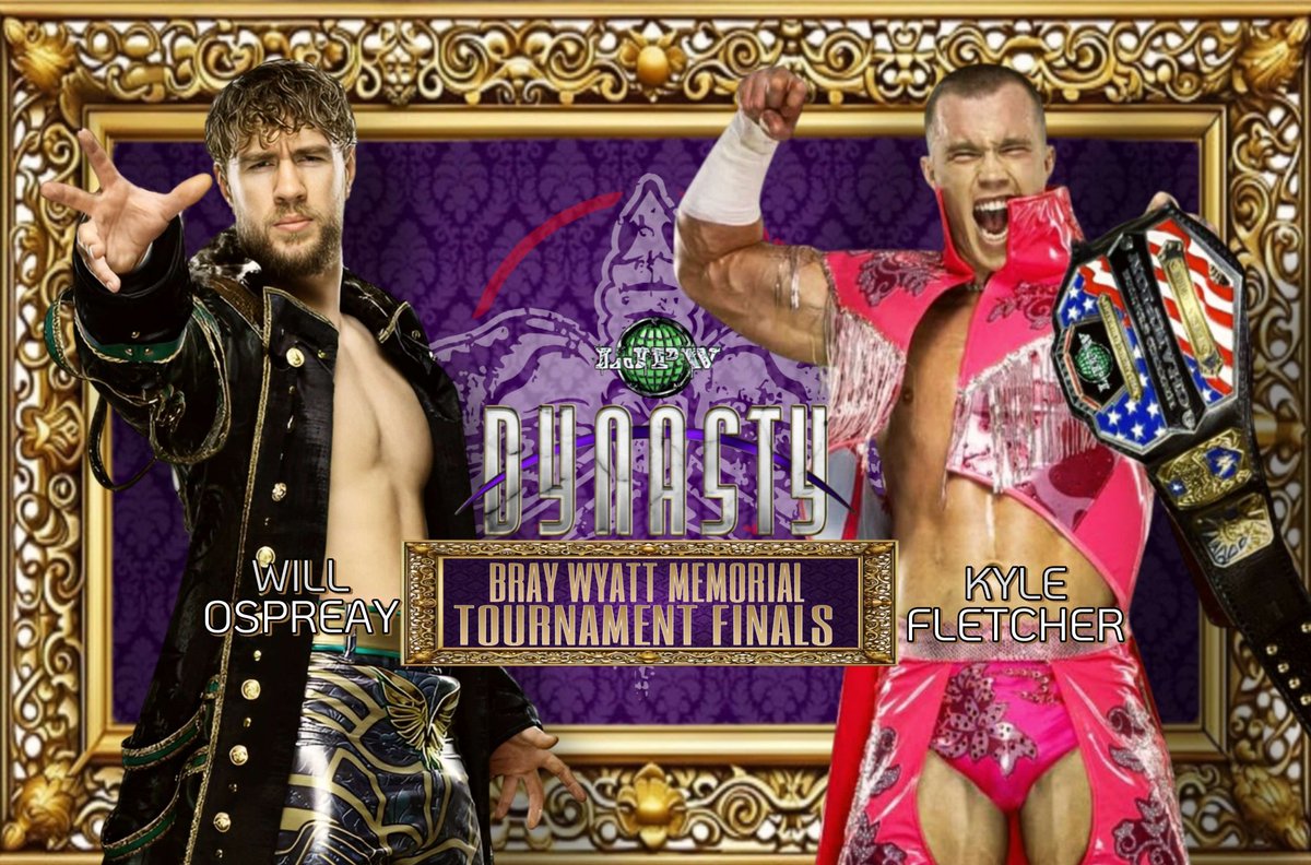 LJPWefed's tweet image. The winner of Match of the Year is Will Ospreay vs Kyle Fletcher at Dynasty in the Bray Wyatt Memorial Tournament Finals, this was an intense fight in just about every way and was what sent Ospreay on the path of becoming LJPW World Champion
@NotActuallyTree @XMenFan64