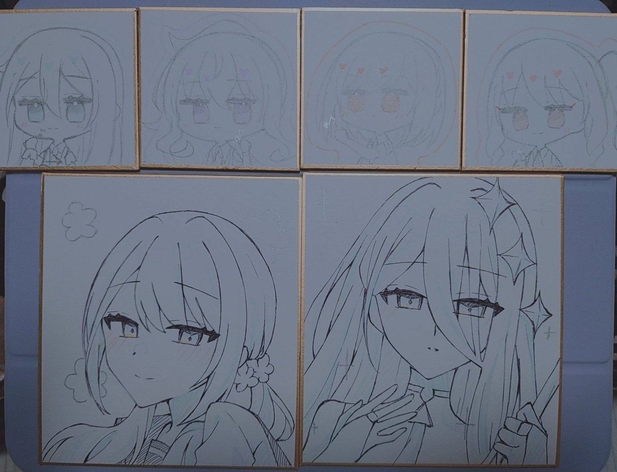 marimo577's tweet image. そいえば色紙です!
もう瑞希売り切れです〜!