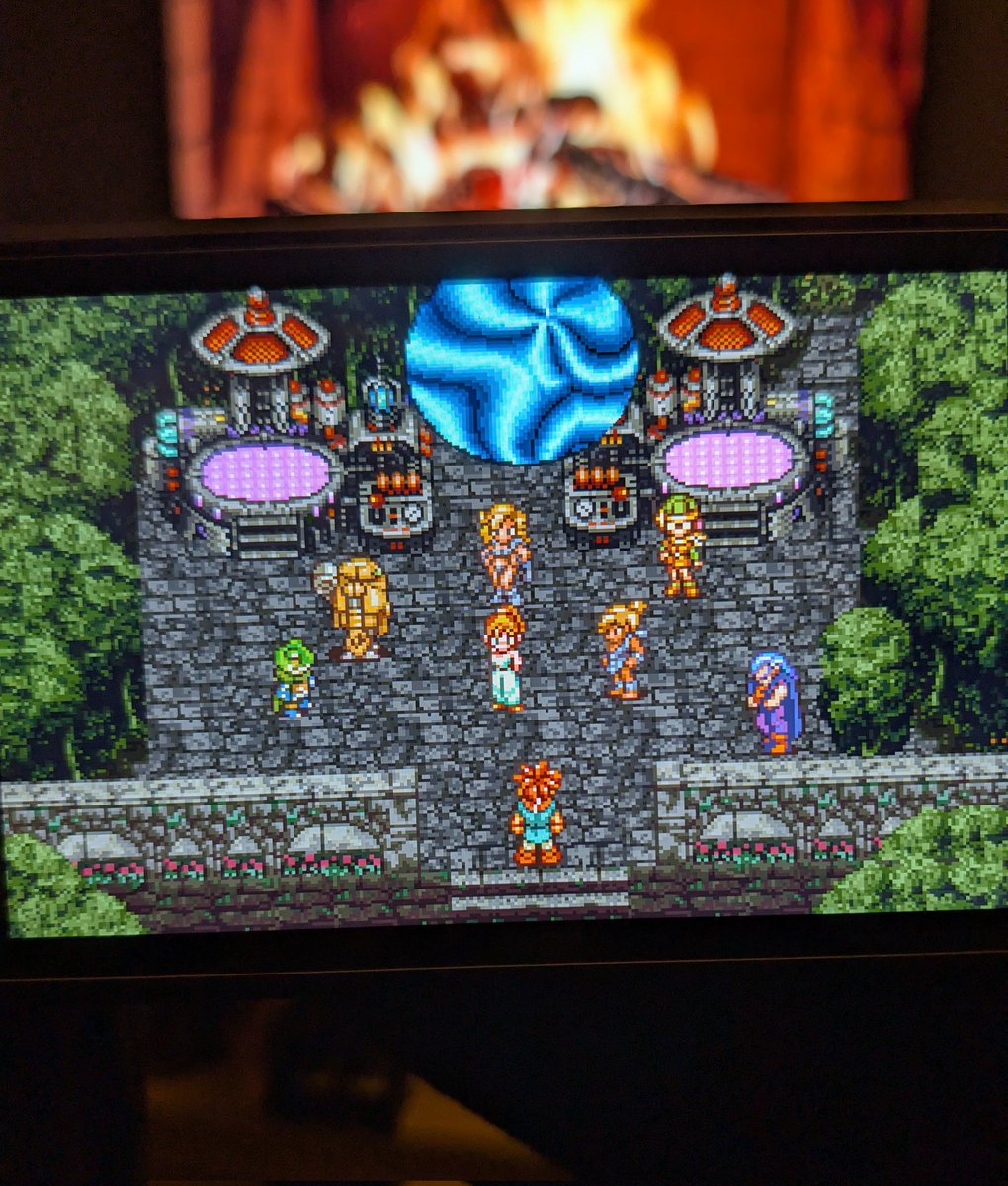 marignetic's tweet image. That's the end of my first ever playthrough of Chrono Trigger and oh my has it been an incredible journey! I was so sad saying goodbye to everyone! 😭
I got the Beyond Time ending for anyone wondering!