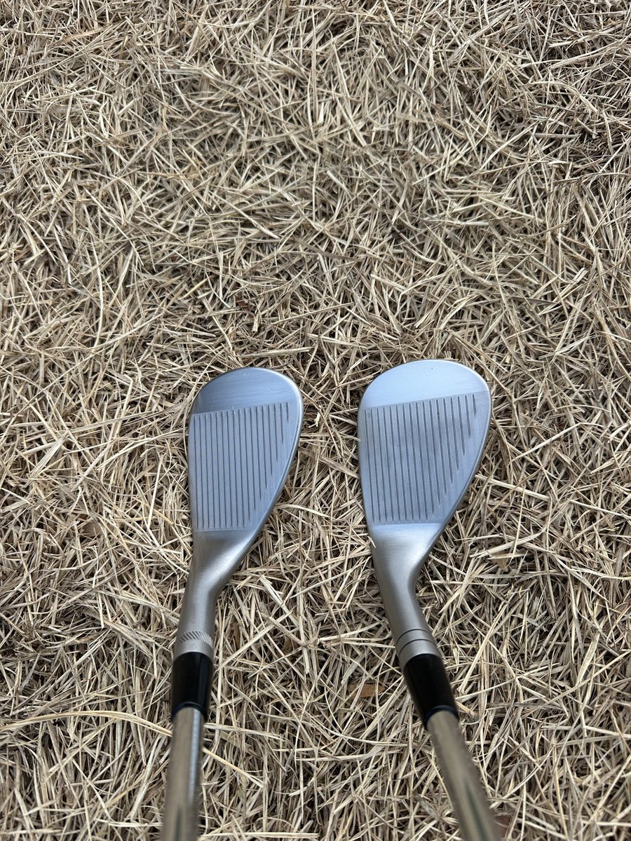 ウエッジの本数を増やそうかなと思って新しいウエッジを作ってもらいました！