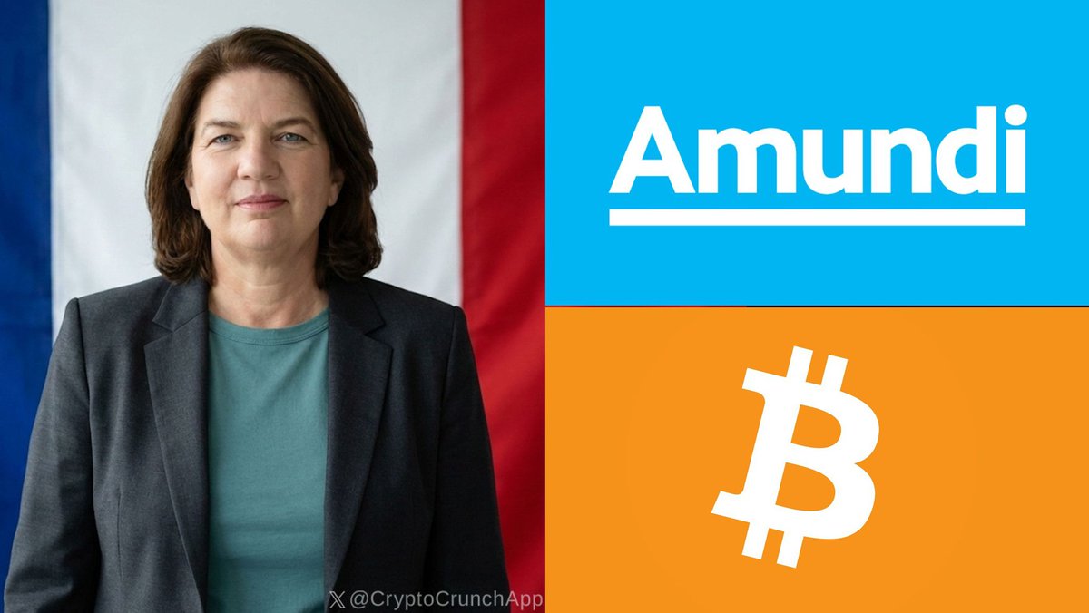 🚨🚨BREAKING: 🇫🇷 $2.65 Trillion Amundi increases #Bitcoin exposure 1,600%  to $32 million through MicroStrategy without direct custody risk. #1  EUROPEAN ASSET MANAGER IS #BULLISH 🧡 𝘗𝘰𝘸𝘦𝘳𝘦𝘥 𝘣𝘺, #Crypto $BTC