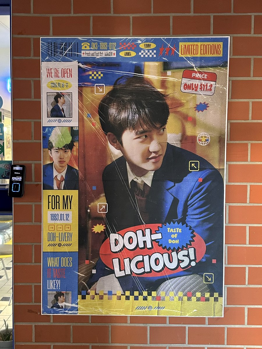 <#Doh_licious> 𝗗𝗮𝘆 𝟮 𝗢𝗣𝗘𝗡!
#됴리사의_생일밥상 오늘도 준비완료🍔