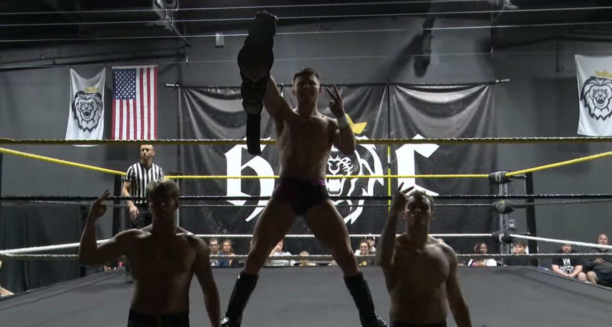 ATLTheory's tweet photo. The Carolina Reaper🪝and most importantly your Evolve Men’s World Champion JACKSON DRAKE #WWNLIVE #IDShowcase https://t.co/kgegGy3dFv