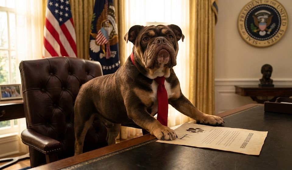 "Minimally burdensome" is a policy I live by. 🇺🇸📜

I advised the White House that 50 rules is too much paperwork (I can't chew through that much paper).

One national standard = Less time reading laws, more time for belly rubs.

Paw-signed and approved. 🐾 <a href="/DavidSacks/">David Sacks</a>
