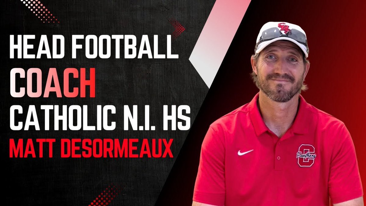 LAFootballMagTV's tweet image. Check out this weeks interview‼️

Episode 302: Head Football Coach Matt Desormeaux - Catholic N.I. High School

youtu.be/2Sgfh8YudqE

#louisiana #football #louisianafootball #coach #footballcoach @LeeBrecheen