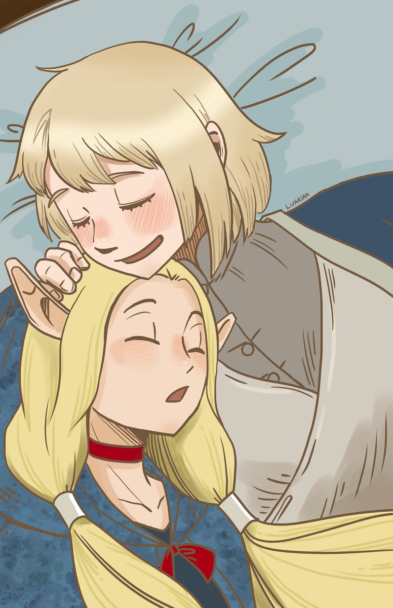 Good night 😴🌙💤 
Last minute notice: I am at ALA table J09!
#farcille #falin #marcille #dungeonmeshi #deliciousindungeon #ALA2026