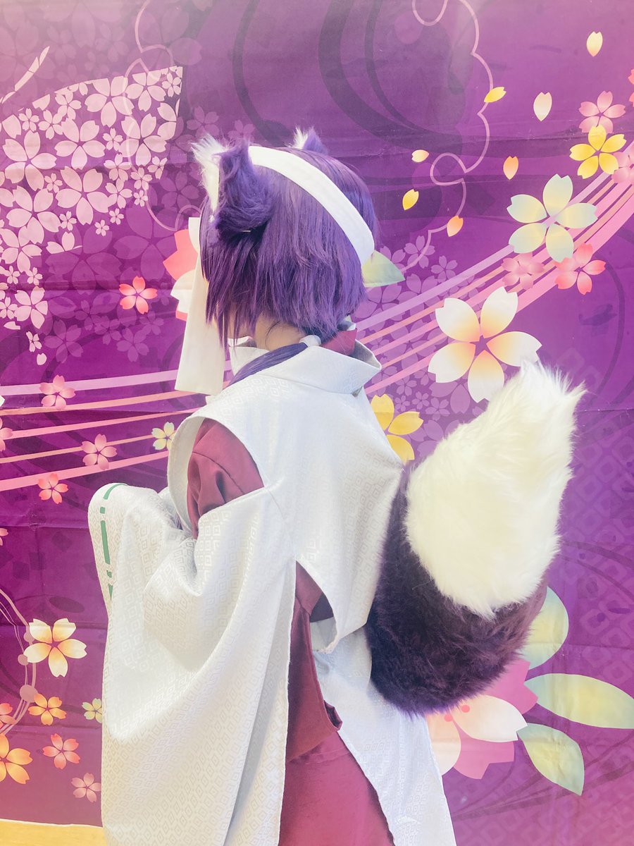 ❤️ ヤス様❤️ あかやあかしやあやかしの 由@liansnolem さん 黒狐 #こすQQ