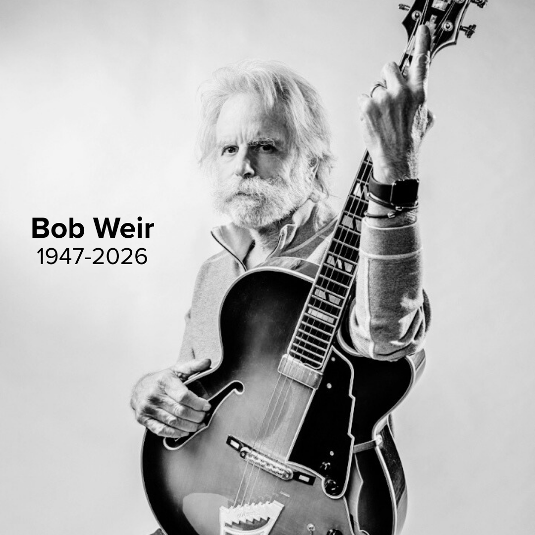 We are deeply saddened by the loss of our Goodwill Ambassador and founding member of the <a href="/GratefulDead/">Grateful Dead</a>, <a href="/BobWeir/">Bobby Weir</a>.

Bob Weir’s dedication to making this world a better place will have a lasting impact on all of us.