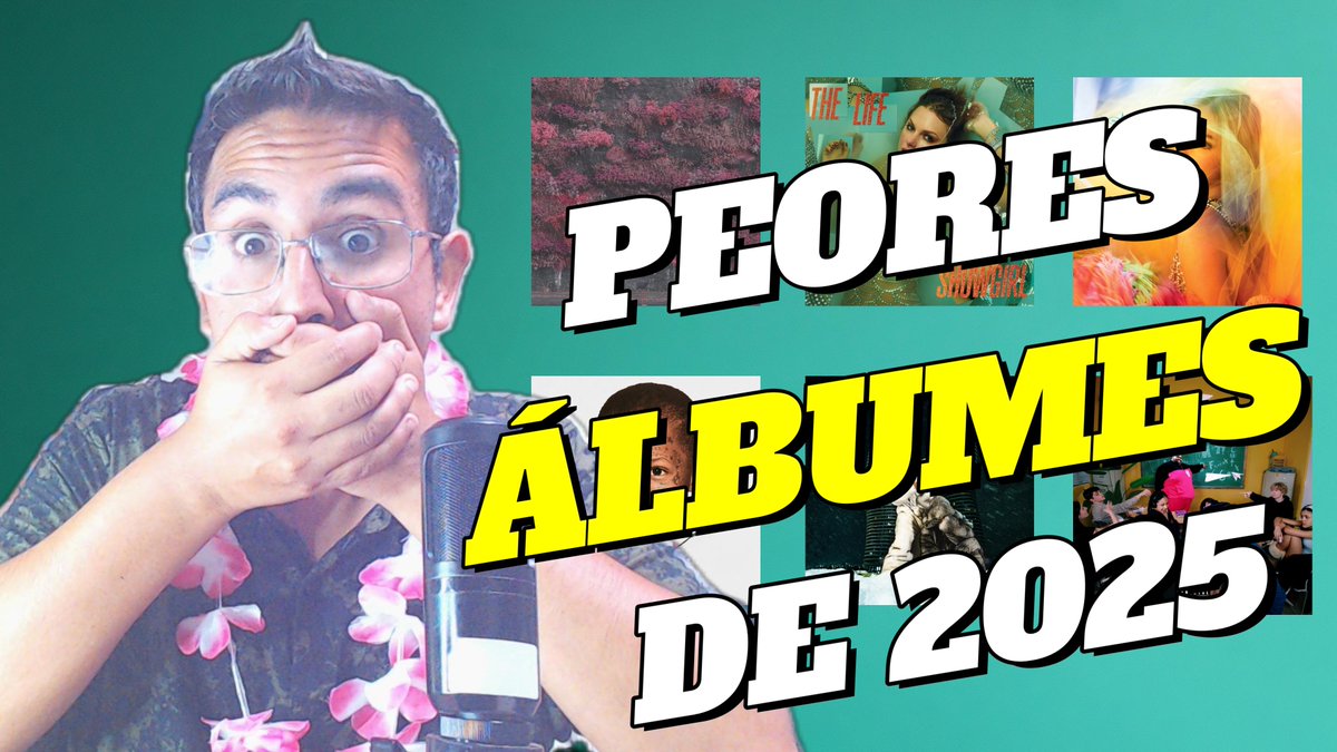 calidadmusicaal's tweet photo. Los Peores Albumes de 2025 Que No Deberías Escuchar 

https://t.co/4AtApqO7KN⬅️

#lopeor #albumreview #rock #Pop #hiphop #metal #worst #viral #top https://t.co/LeyWC5XEaE