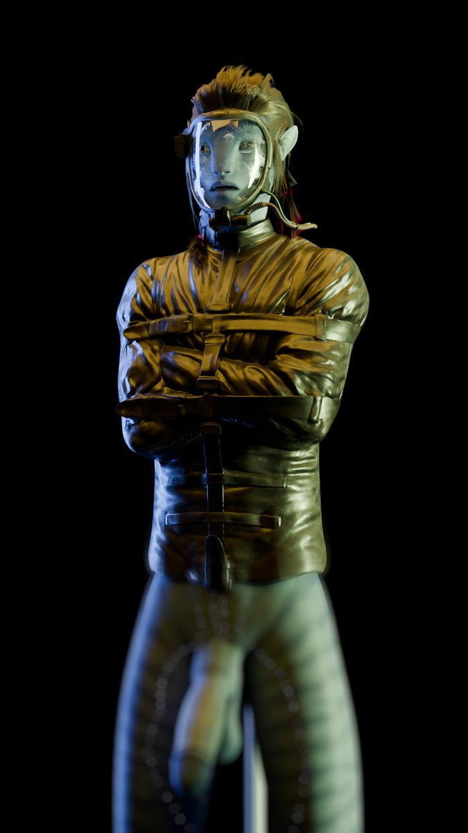 #navi #avatar #straitjacker #rubber #nsfw
