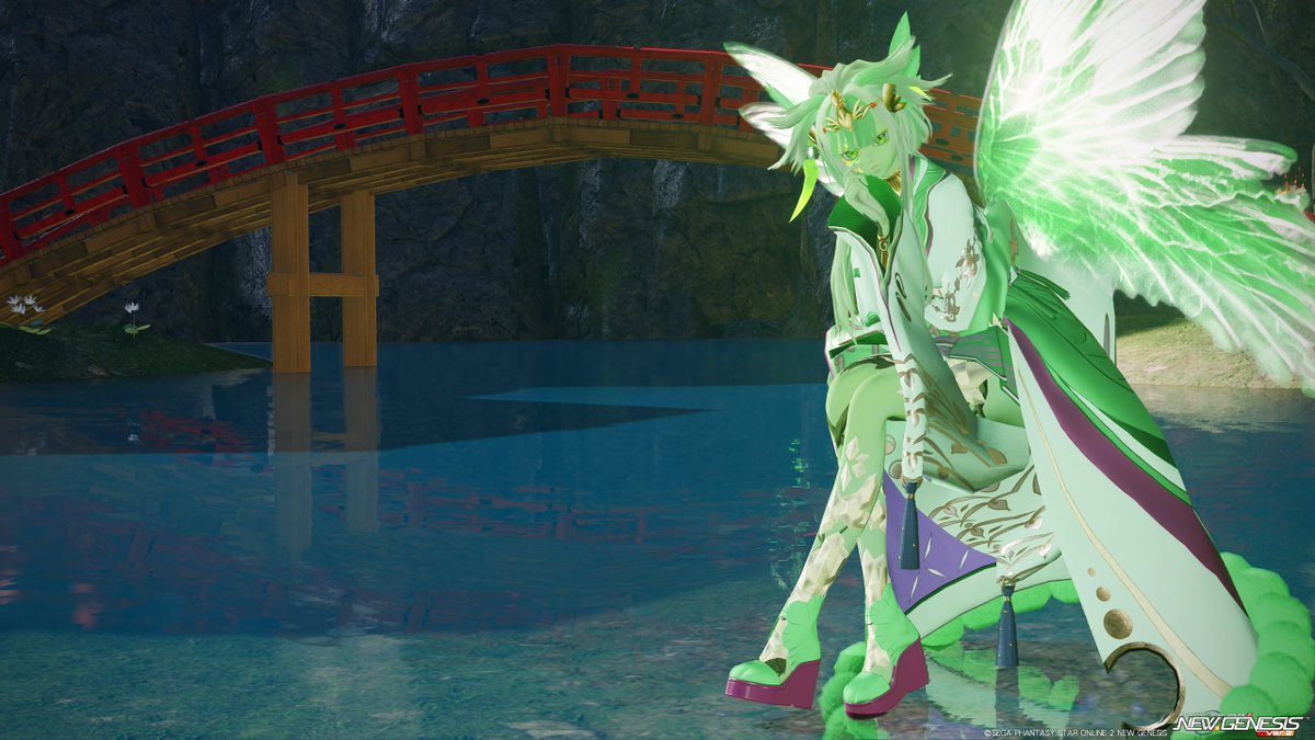 #ねふのクリスペ交流会
#PSO2NGS_SS 

新年衣装～♪
木の精さんも和服着たいだろうにゃ(´・ω・｀)