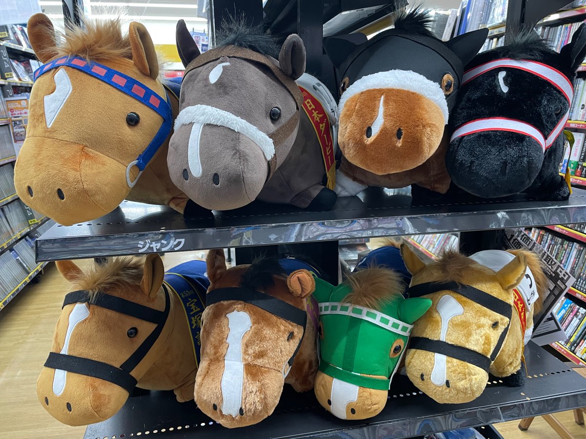 注目商品入荷しました‼️】 中古ぬいぐるみ #サラブレッドコレクション