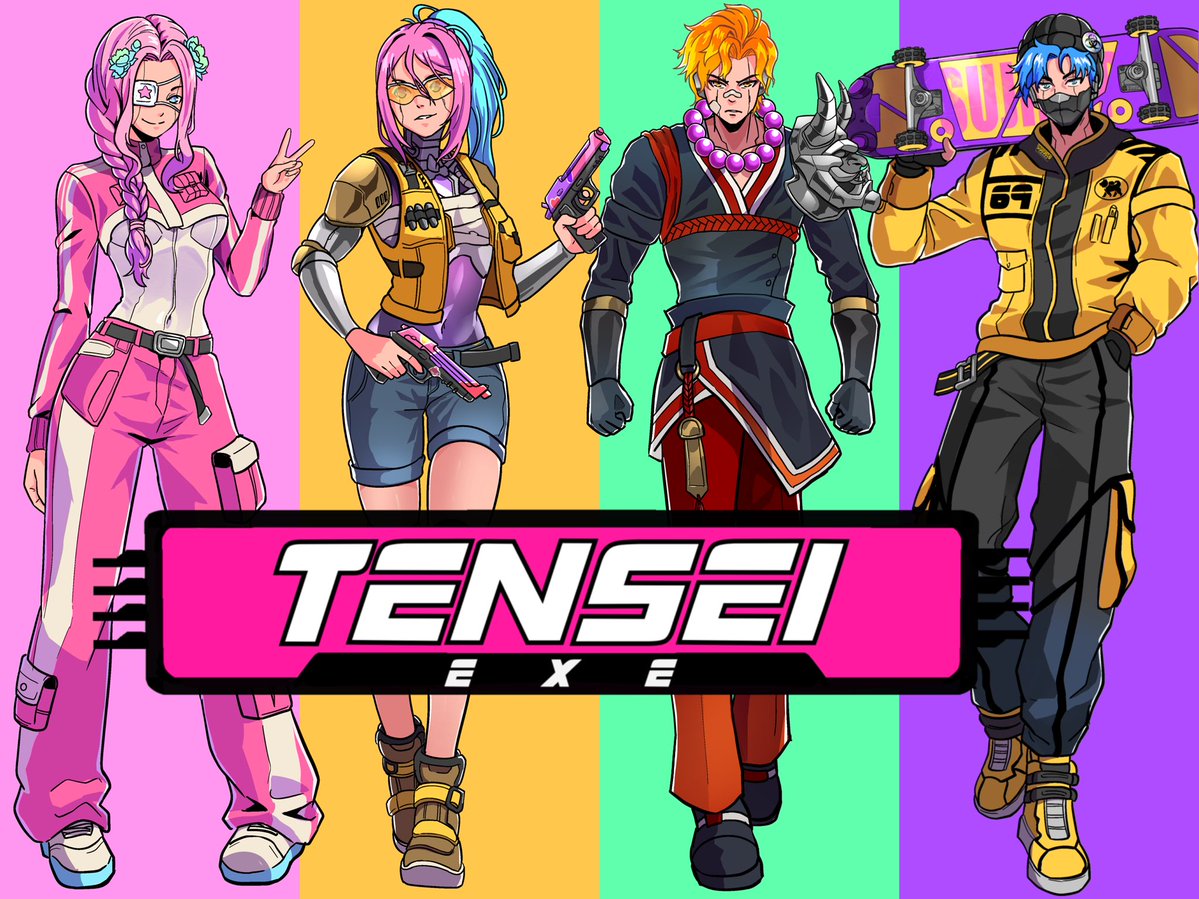 Introducing Tensei.exe

Tensei.exe is an art-only IP collection created by SujiPop.

No roadmap. No utilities.
Just pure art, lore, and worldbuilding.
If you love anime PFPs, vibrant colors, and futuristic vibes — this is for you.