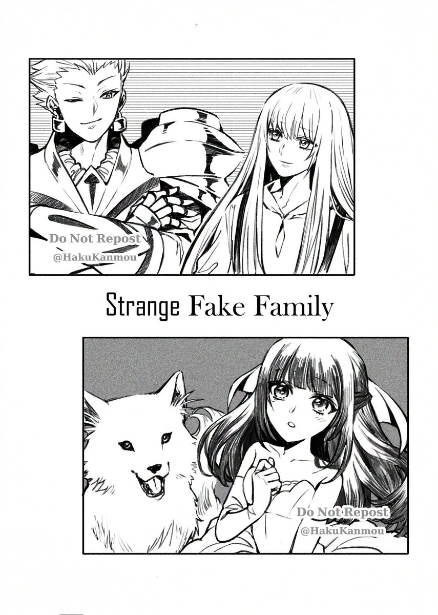 HakuKanmou's tweet image. The Best Family 👑⛓️👩🏾🐺