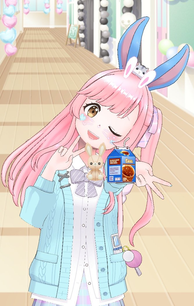 今朝もたくさんの🩷が ここなの心に届きました୨୧⑅* うさみみに