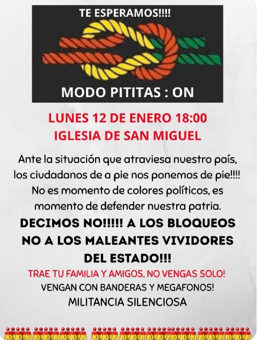 Si el Gobierno no hace nada contra los masistas bloqueadores, lo hará la gente, que nuevamente se activa para salvar al país de las garras de los vividores del Estado...