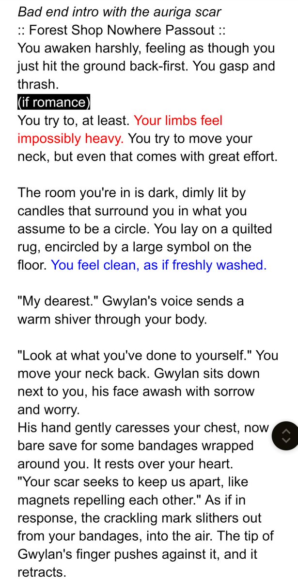 laphoswave's tweet image. The Soft Bad End Intro if you have the Auriga Scar. I'm posting screens bit by bit. They're in order. I cut out repeating/completely uninteresting parts (I may upload specific parts later if you ask nicely). I may draw a logic tree later...