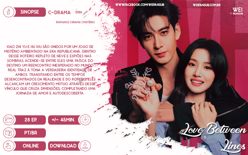 WeiFansub's tweet image. #LANÇAMENTO | LOVE BETWEEN LINES
Quem tava com saudades de ver Chen Xing Xu em roupa de drama republicano? Nós mesmas sim! 😌

Já começamos o drama com Hu Xiu (Lu Yu Xiao lindíssima pra variar 😍) sendo largada no dia do noivado, pelo noivo que nem vemos, mas já odiamos.