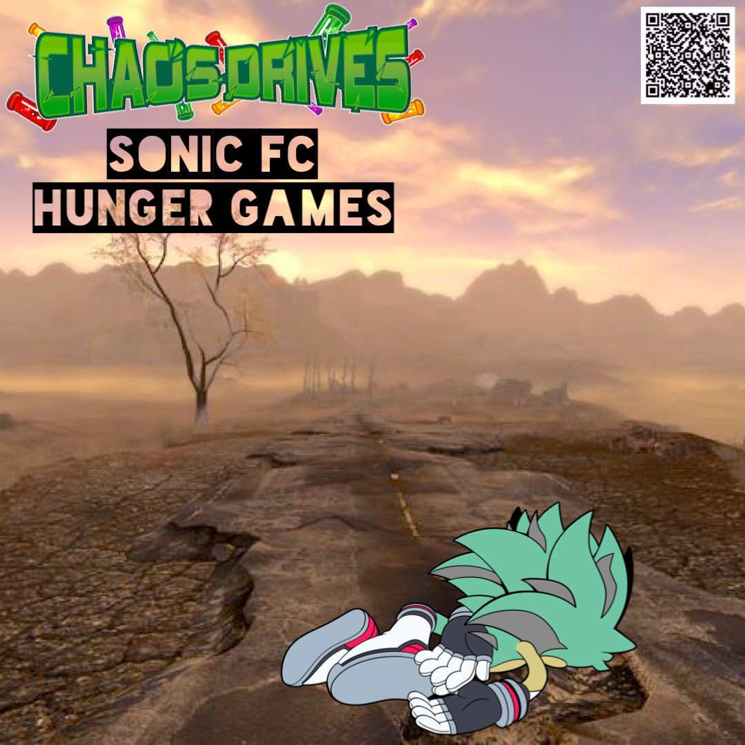 I'm only a few minutes late today but we're kicking off the Sonic FC Hunger Games shortly. Come watch over on twitch.tv/cha0sdrives