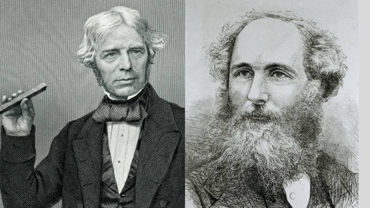 Math_files's tweet image. Michael Faraday became a legendary physicist despite weak mathematical skills. He relied on experiments and intuition, visualizing electric and magnetic fields. 

James Clerk Maxwell later translated Faraday’s physical ideas into powerful equations, showing how intuition and…