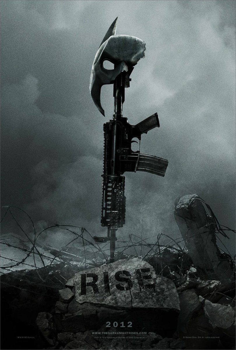 thatdcuniverse's tweet image. The Dark Knight Rises Never seen posters by Oleg Zatler 
A Thread...