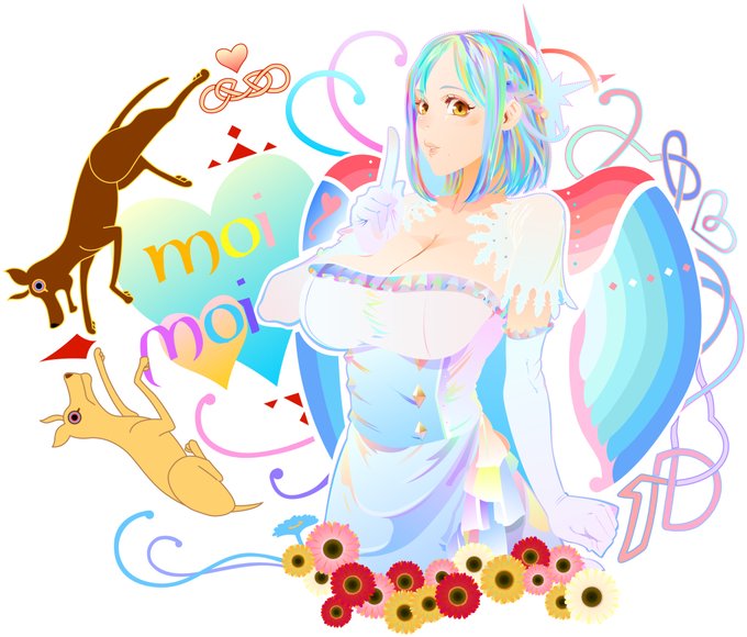 イラレでモイラ様💙🧡
復活して嬉しいし年末年始の配信も嬉しいし、
どうかお身体に気を付けて活動頑張ってください!
#もいもいもい
#もいもいらすと 