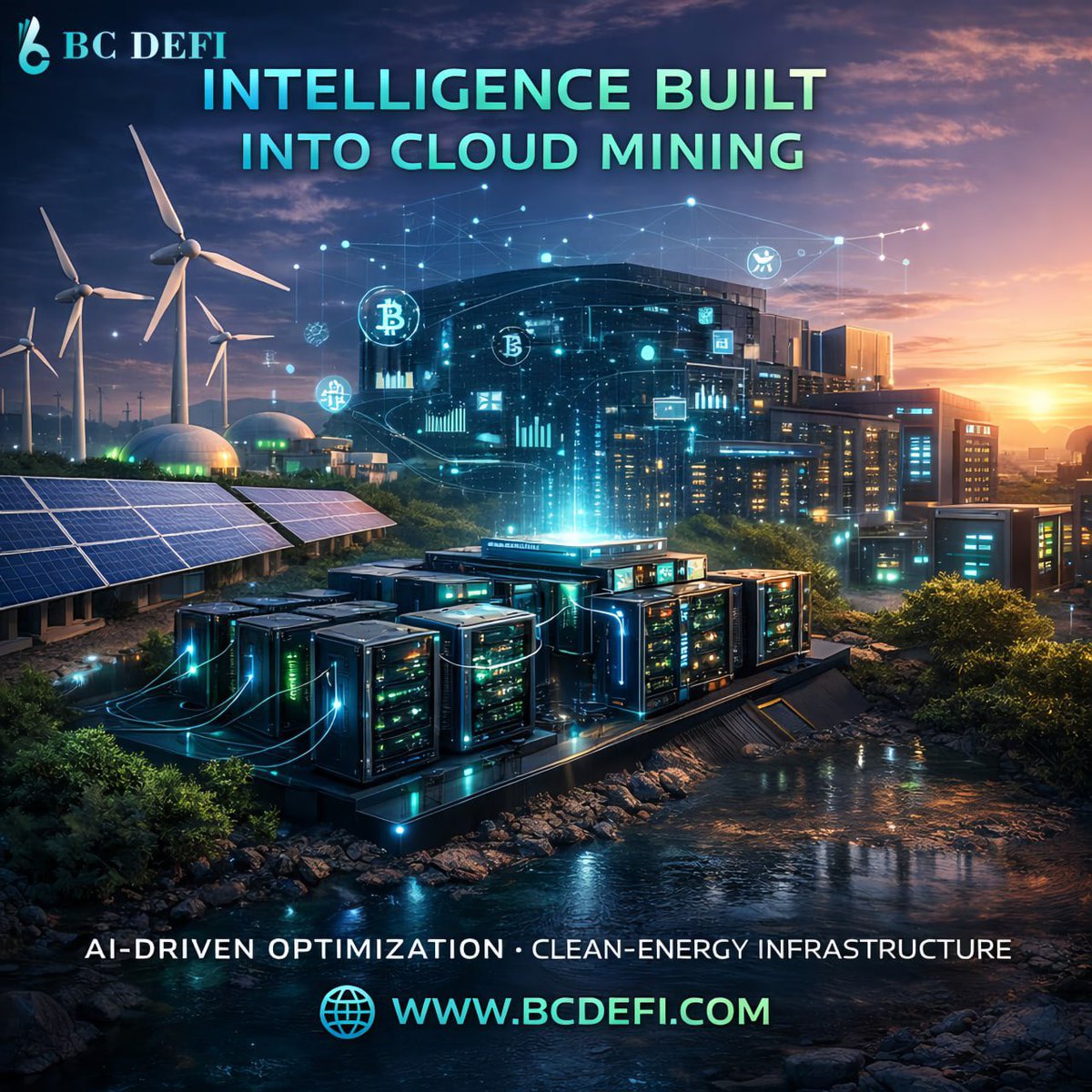 bcdefi2019's tweet photo. BC DEFI: Intelligence Built Into Cloud Mining

Modern cloud mining demands more than computing power—it requires systems that can adapt instantly to change. As blockchain networks evolve and energy efficiency becomes critical, static mining models are no longer sufficient.

BC DEFI is designed as an autonomous mining infrastructure powered by advanced AI control. The platform continuously evaluates network conditions, operational efficiency, and energy performance, dynamically optimizing resource allocation to sustain consistent and efficient output.

Through the integration of AI automation and clean-energy–supported facilities, BC DEFI delivers a scalable, resilient cloud mining architecture—engineered for stability, efficiency, and long-term digital asset production.

Core Capabilities

AI-Governed Autonomous Operations

Dynamic Performance Optimization

Clean-Energy–Integrated Infrastructure

🌐 https://t.co/4yNeWzHKuI

#BCDEFI #AICloudMining #IntelligentInfrastructure #SustainableMining #DigitalAssets