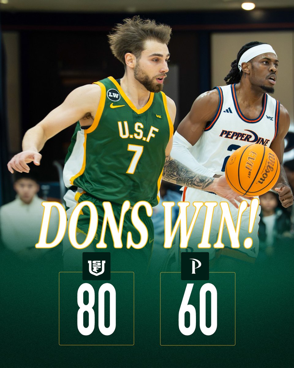 San Francisco Men's Basketball tweet media