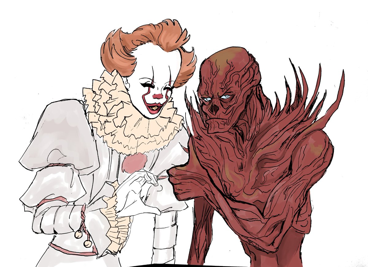 Sloppy__3's tweet photo. ¯\_(ツ)_/¯
Vecna x Pennywise
#vecna #pennywise #it #StrangerThings https://t.co/MtoHmLFFoF