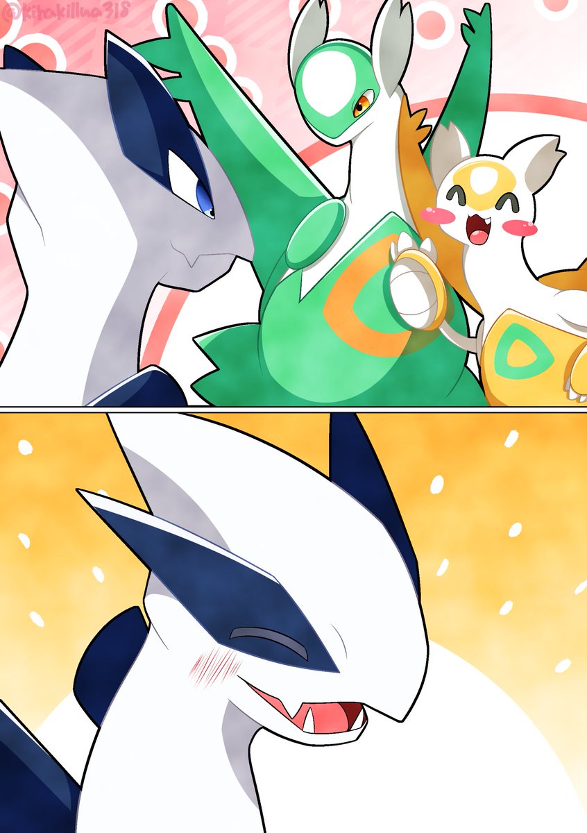 ルギア爆誕のルギアこんな感じでしたよね？ #ポケモンイラスト