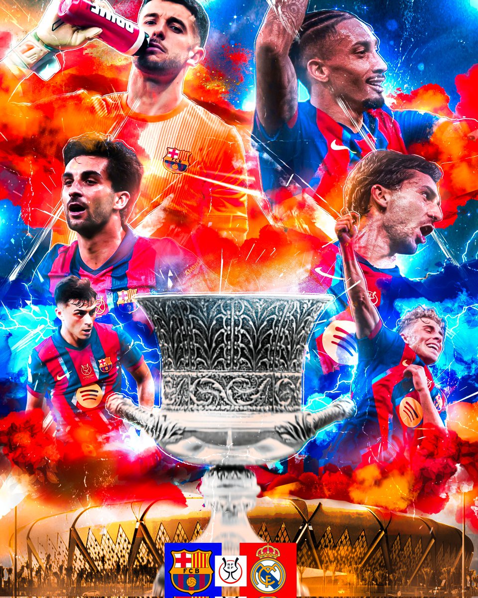 FAN POSTER
<a href="/FCBarcelona_es/">FC Barcelona</a> 
HÁGANLO ❤️💙..
<a href="/gxldeadam/">𝘼𝙙𝙖𝙢.</a> opinión amigo :)