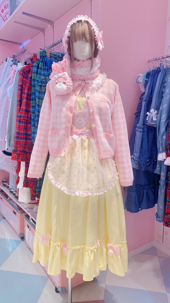 本日もオープンいたしました🎀 ピンクイエローコーデ🩷💛 JSK¥17800