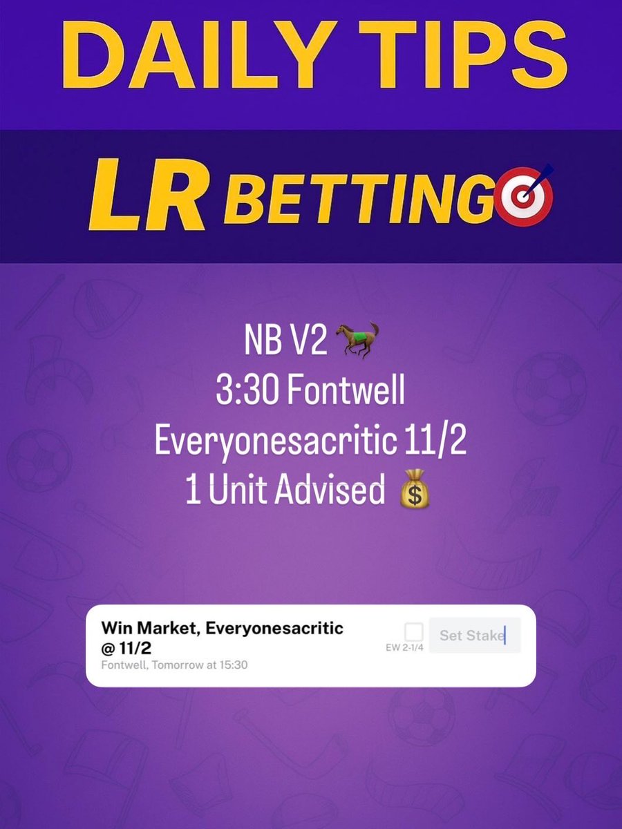 LRBetting tweet media