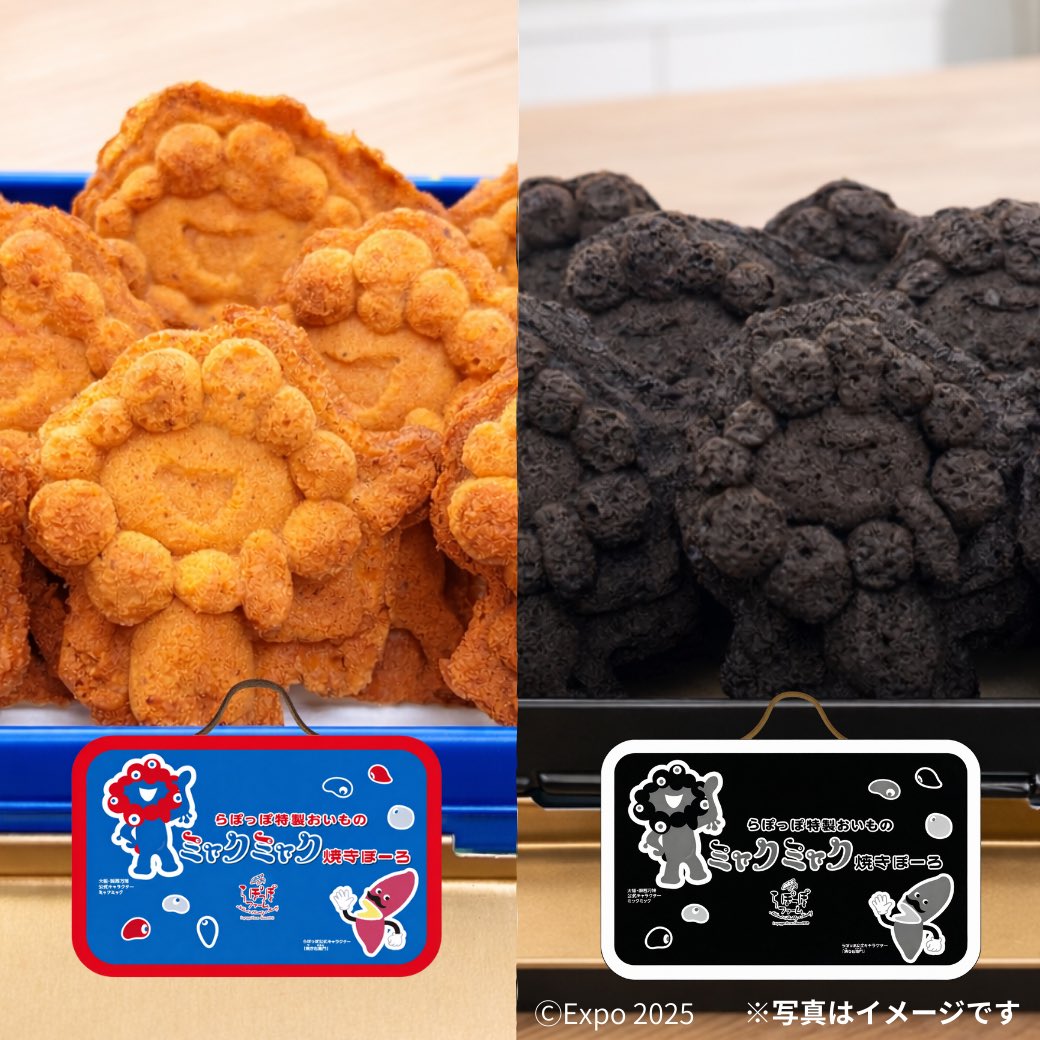 沢山〜たくさん🎉
ありがとうございます😭

目標達成率90%❣️
あと、10%で皆様にお届けできます😊✨

「ミャクミャク焼きぼーろ」
好評受付中です✨

💁‍♀️詳細・ご注文はこちら
lapoppofarm.shop/c/lapoppofarm/…
©Expo 2025
EXPO2025 公式ライセンス商品

#ミャクミャク #らぽっぽファーム