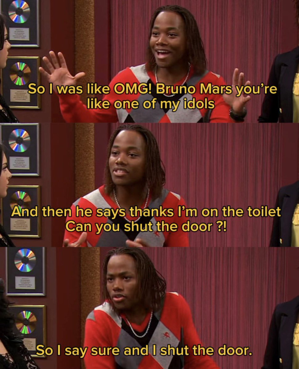 Leon Thomas really manifested this for himself 😭

Throwback to this episode of Victorious 😂