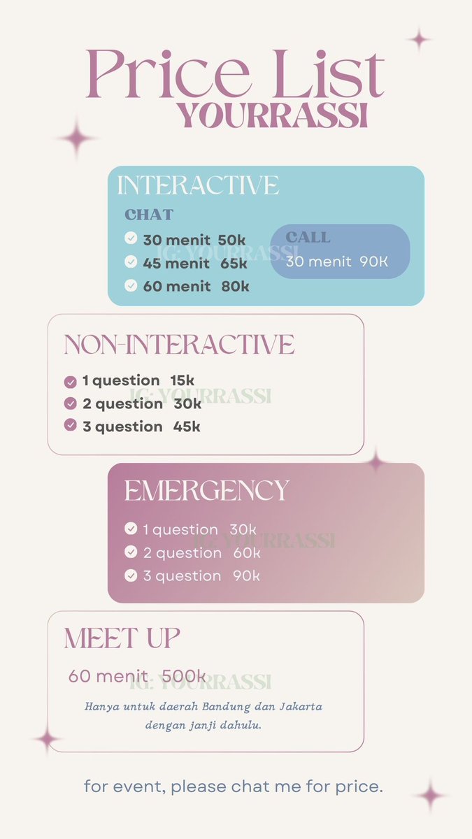 Yourrassi | Jasa Tarot Reading Murah🍧 tweet media
